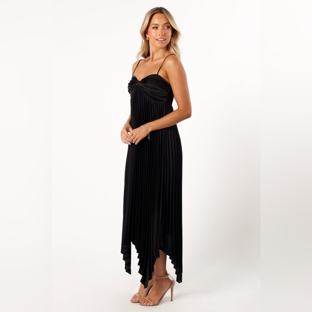Petal & Pup Vikki Black Midi dress size S B1890 - Picture 2 of 7